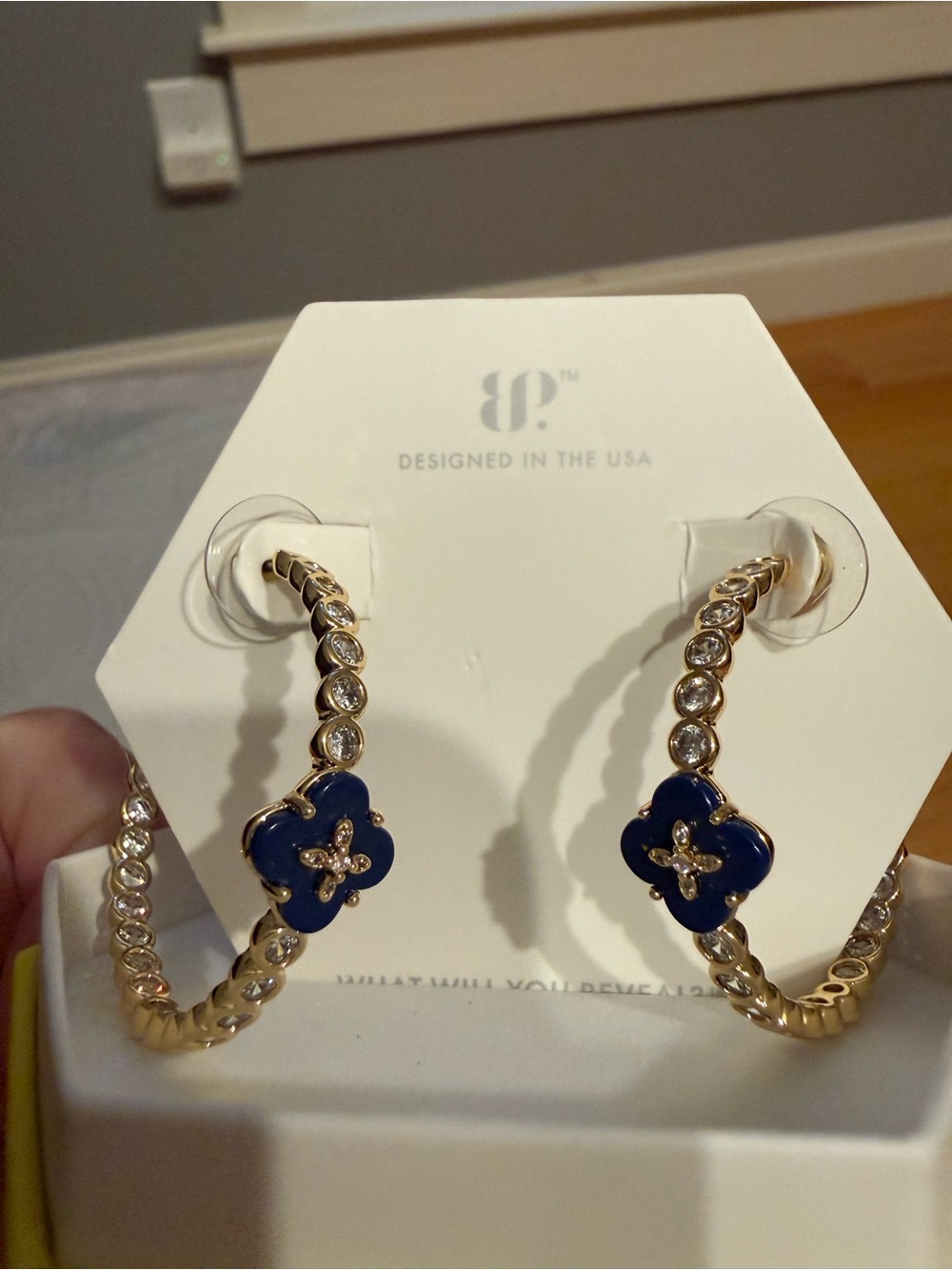 Bomb Party OG Clover Hoops- The Gwen Earrings